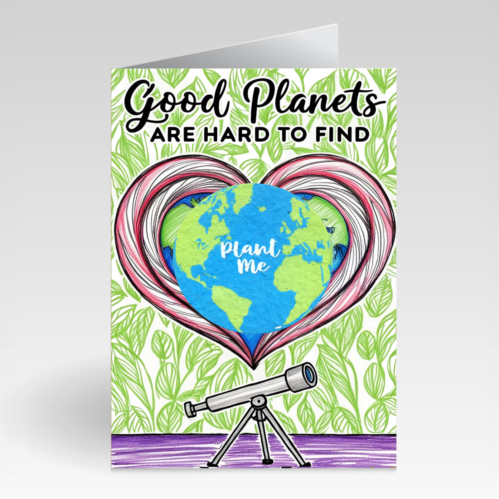 SIllySeed Good Planets are Hard to Find Card