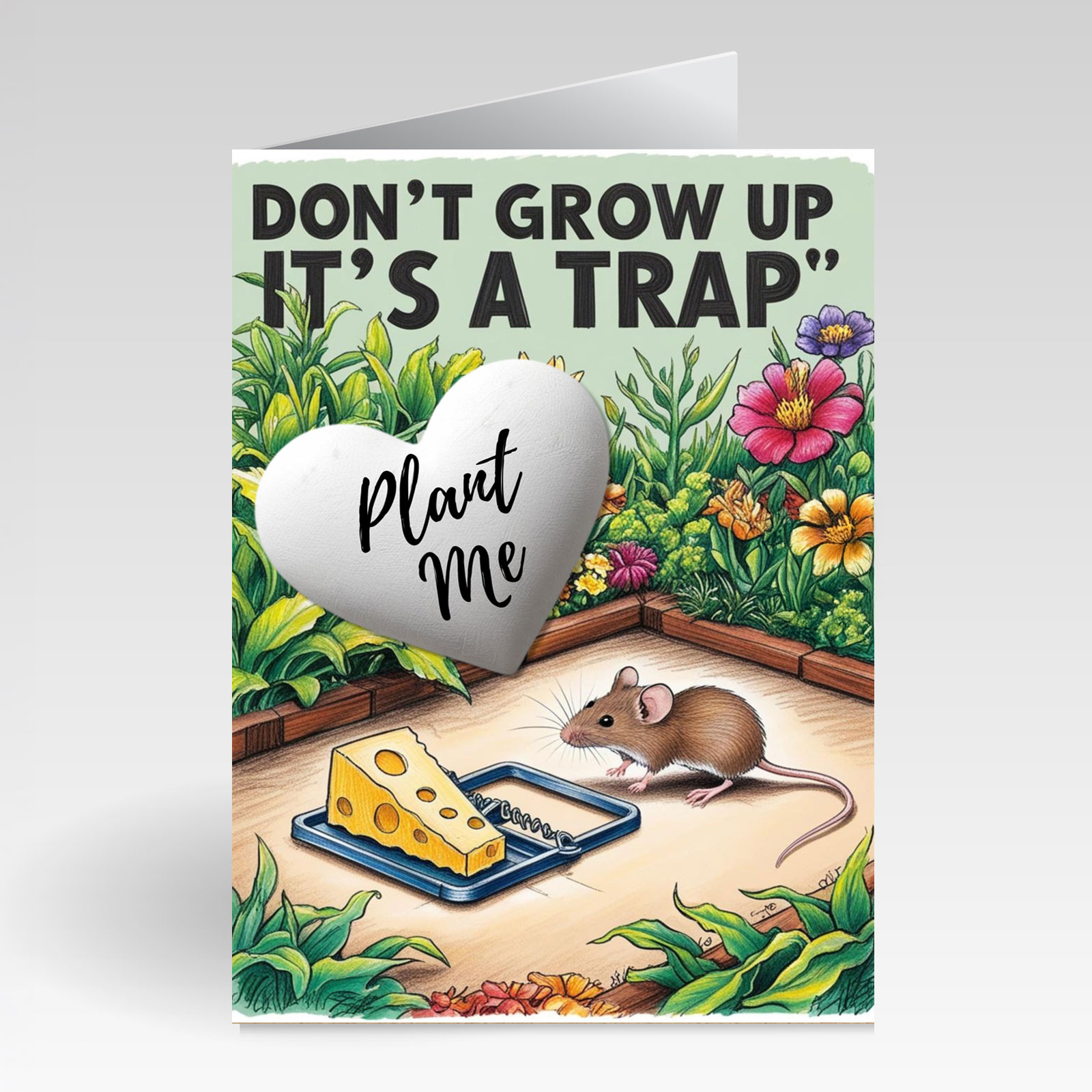 SillySeed Don't Grow up It's a Trap Card