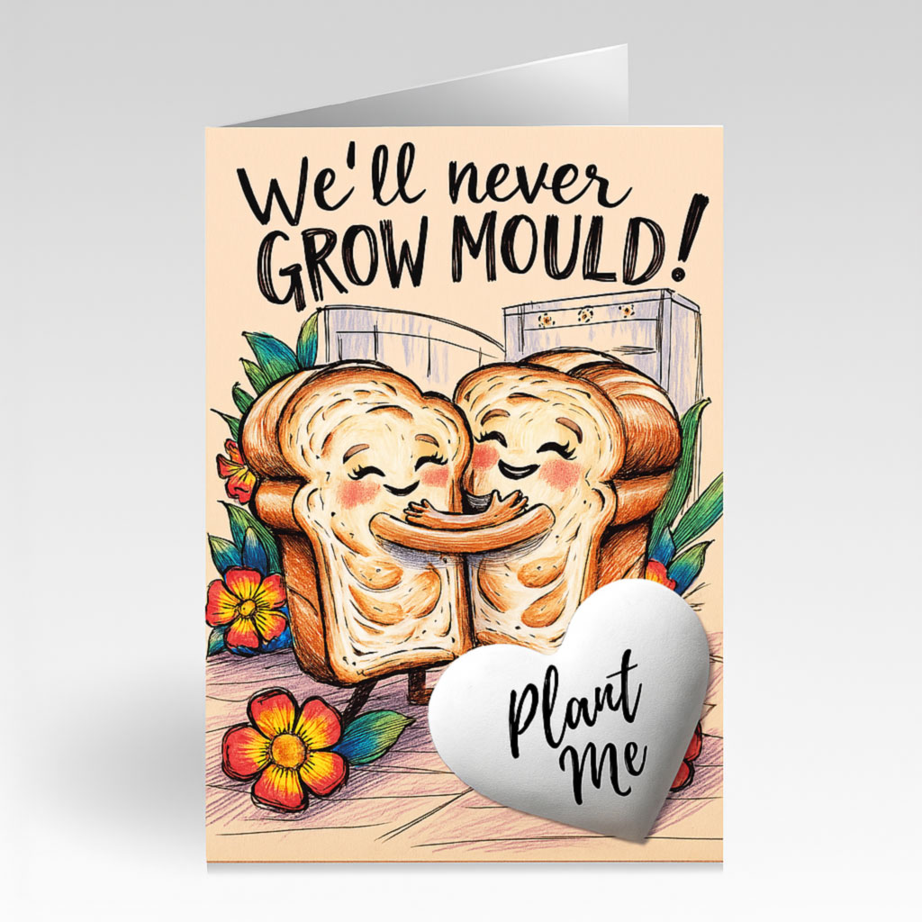 SilySeed Well Grow Mould Card