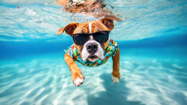 Give AquaPaws dog themed greetings cards