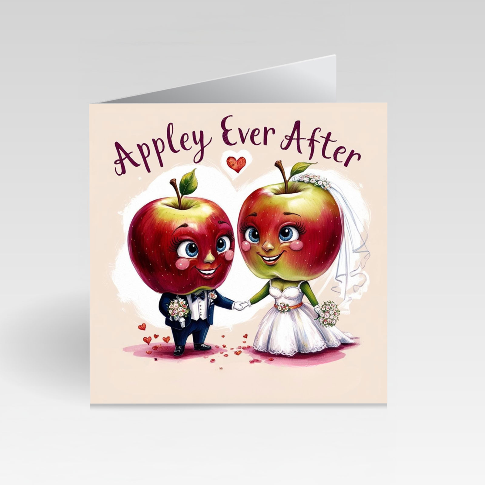 CardBud Appley Ever After Card