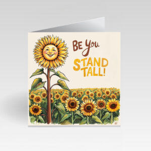 CardBud Be You Stand Tall! Card
