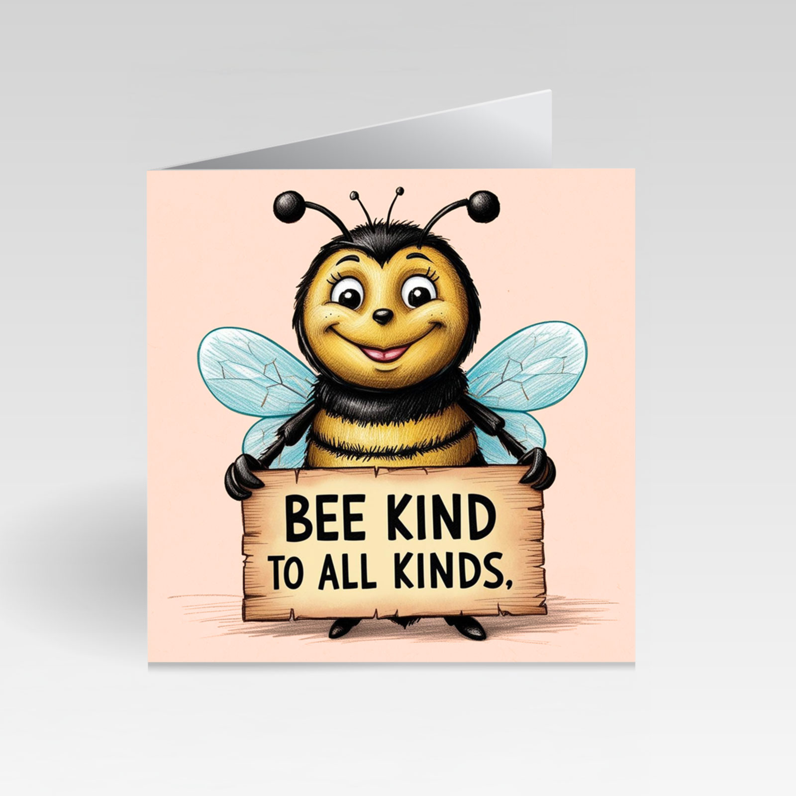 CardBud Bee Kind To All Kinds Card