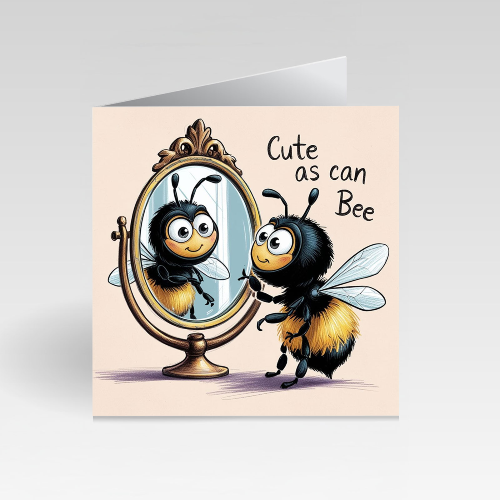 CardBud Cute As Can Bee Card