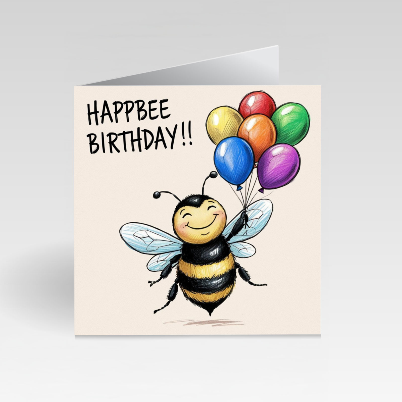 CardBud Happbee Birthday!! Card
