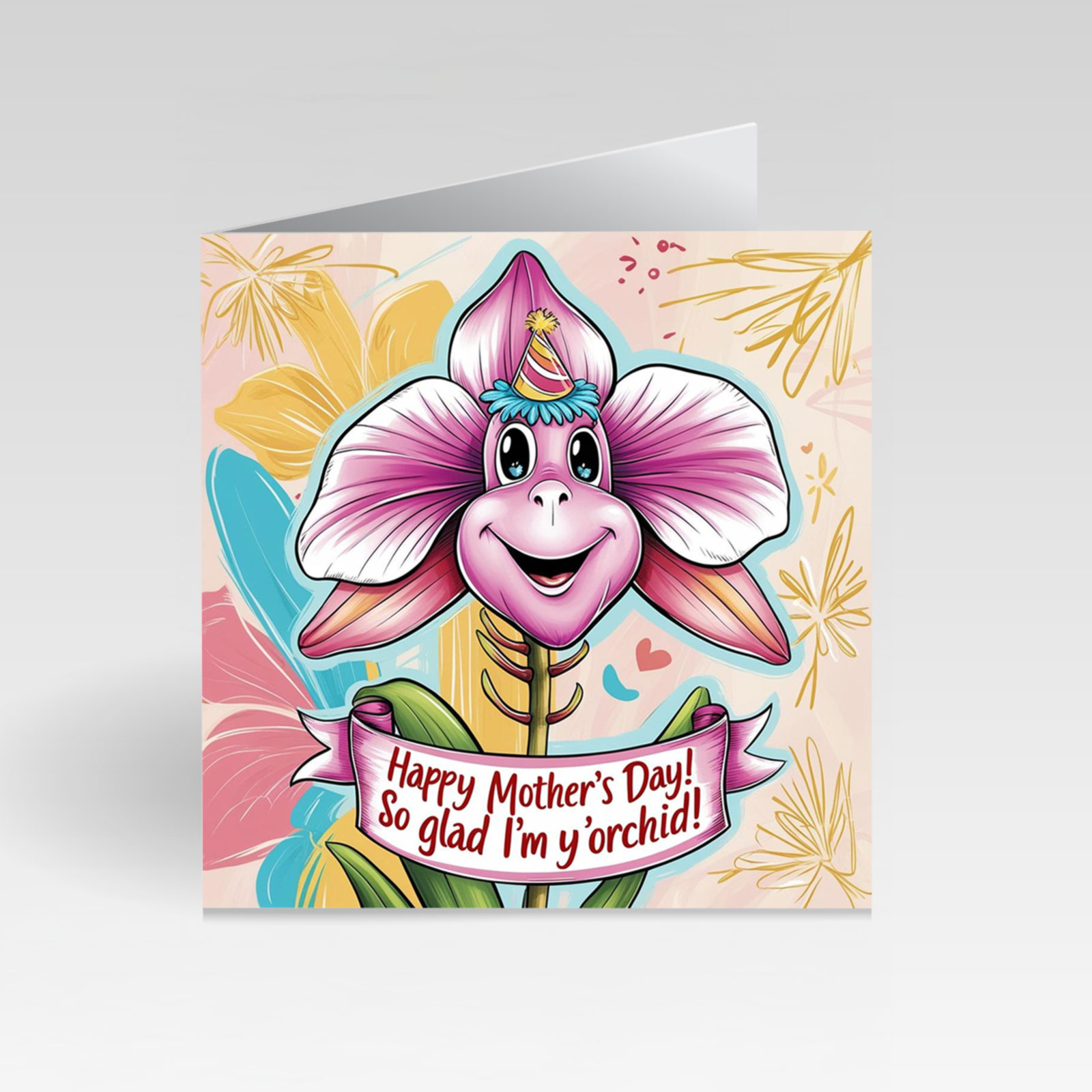 CardBud Happy Mother’s Day! So Glad I’m Y’orchid! Card
