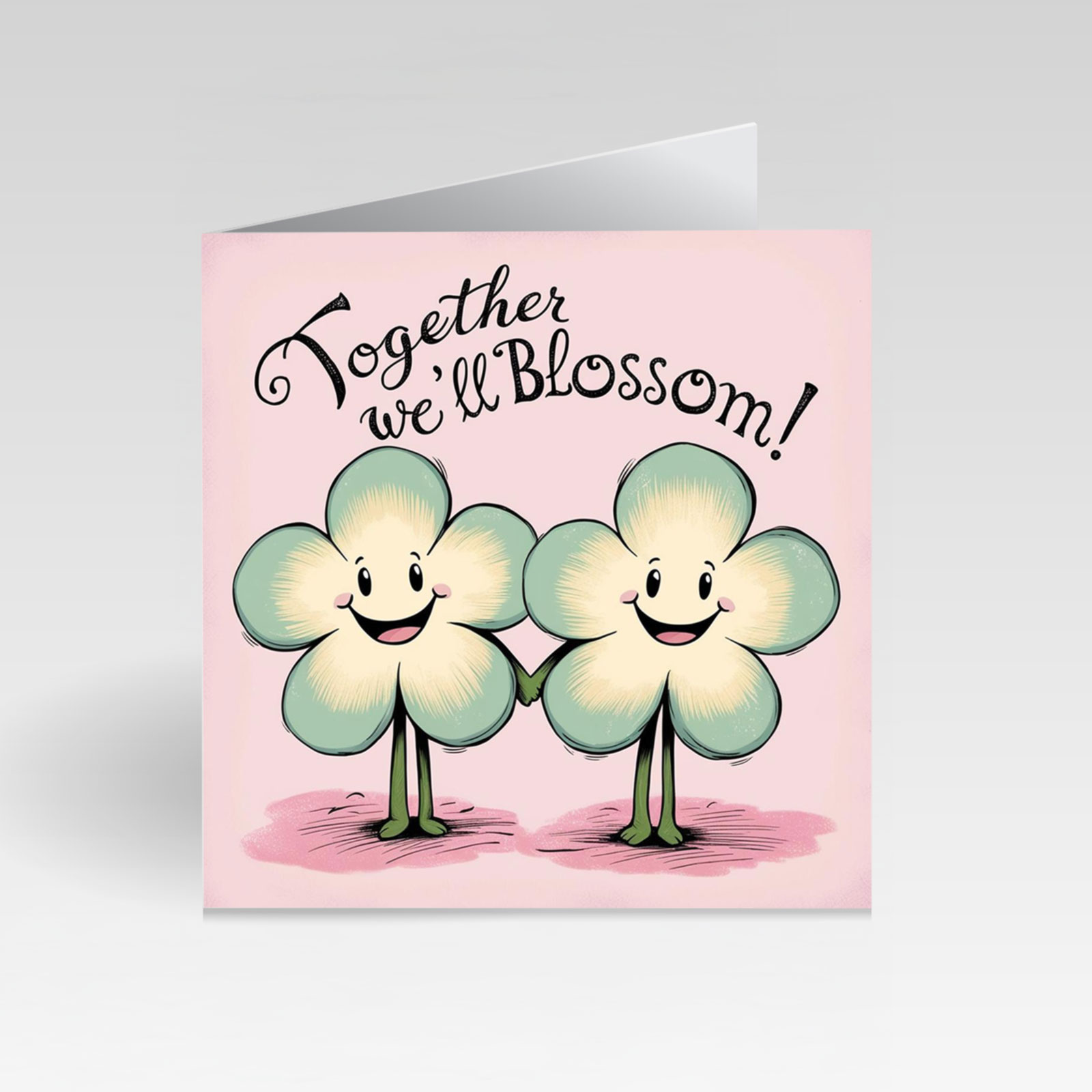 CardBud Together We’ll Blossom! Card