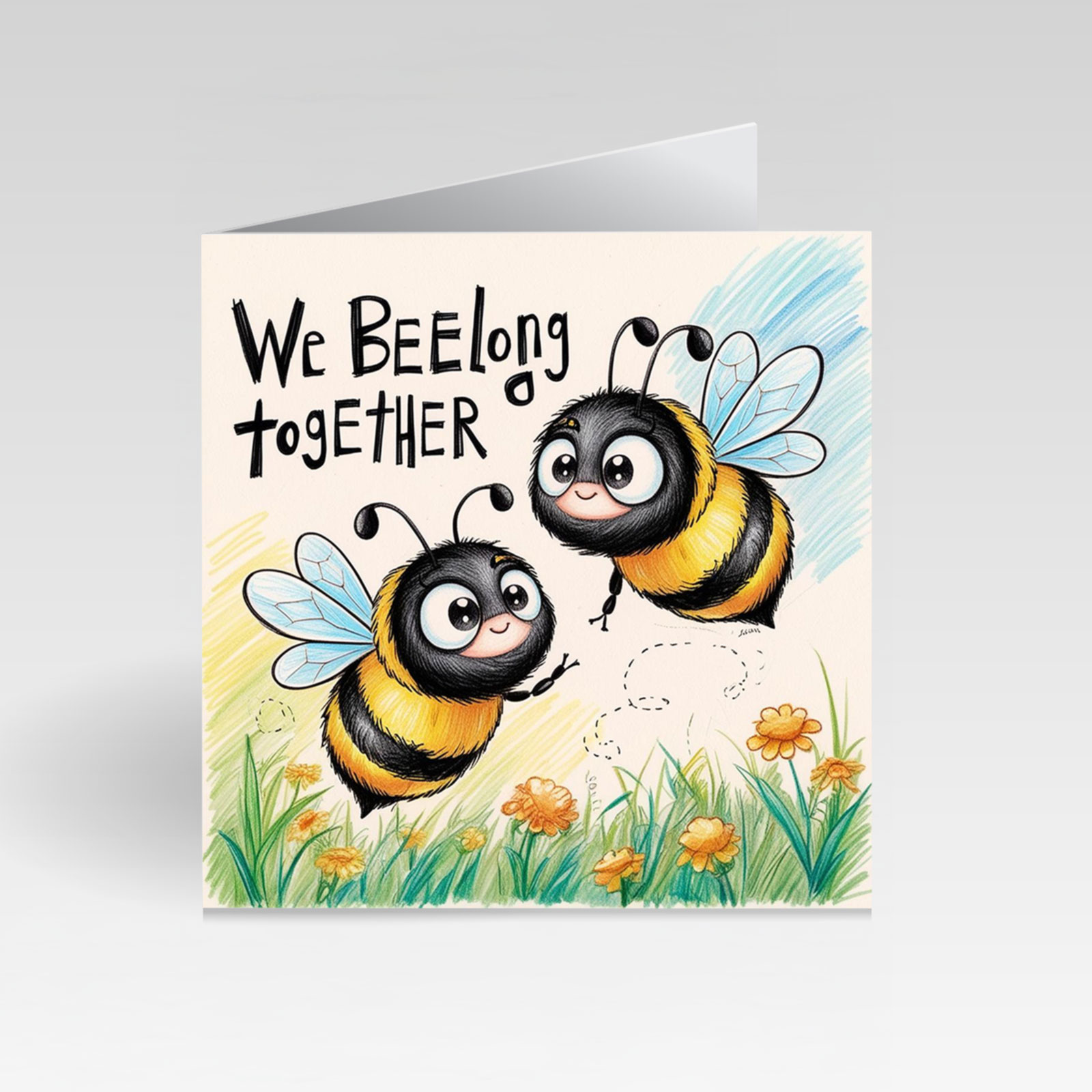 CardBud We Beelong Together Card