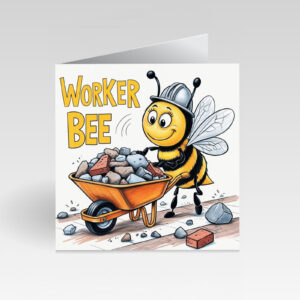 CardBud Worker Bee Card
