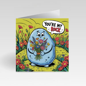 CardBud You’re My Rock Card
