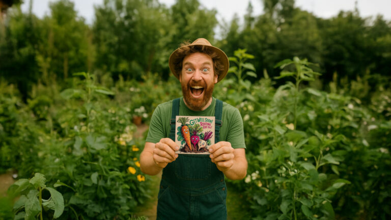 SillySeed and CardBud: greetings cards for gardening enthusiasts!