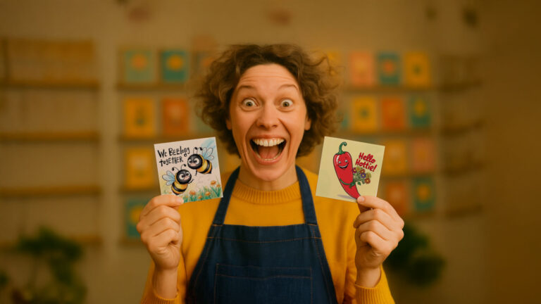 Wholesale sustainable greetings cards for card shops